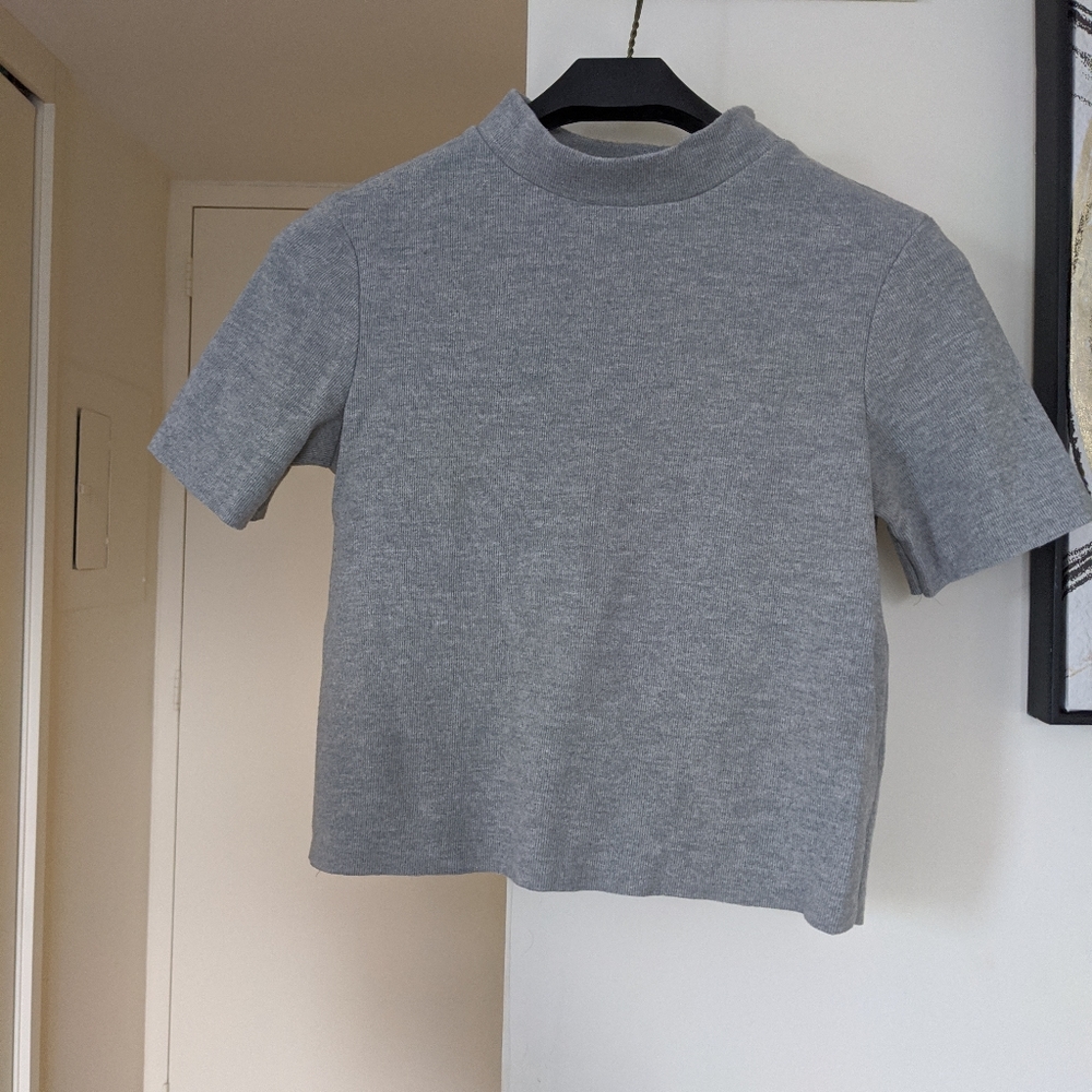 Zara grey half turtleneck